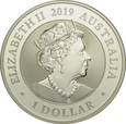 AUSTRALIA 1 DOLAR 2019 RAJSKI PTAK st. 1