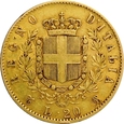 WŁOCHY 20 LIRÓW 1863 VITTORIO EMANUELE II