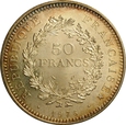 FRANCJA 50 FRANKÓW 1976 HERKULES