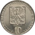 PRL, 10 złotych 1971, FAO ryba, nikiel, próba niklowa