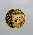 Francja, 5 euro 2011, siewca, złoto st. L