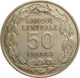 KAMERUN 50 FRANKÓW 1960 ANTYLOPY