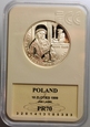 10 ZŁOTYCH 1999 JAN ŁASKI GRADING PR70 st. L