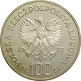 PRL 100 ZŁOTYCH 1977 ŻUBR st. L/L-