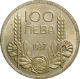 BUŁGARIA 100 LEWA 1937 BORYS III