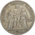 FRANCJA 5 FRANKÓW 1873 A REPUBLIKA