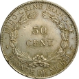 INDOCHINY FRANCUSKIE 50 CENTIMÓW 1946