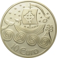 IRLANDIA 10 EURO 2011 Św. BRENDAN ŻEGLARZ st. L