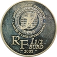 FRANCJA 1 1/2 EURO 2007 ROK POLARNY st. L-