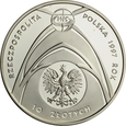 10 ZŁOTYCH 1997 JAN PAWEŁ II EUCHARYSTIA st. L