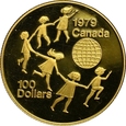 KANADA 100 DOLARÓW 1979 ROK DZIECKA