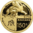 CHINY 150 YUAN 2008 ZAPASY 1/3 oz Au 999 st. L