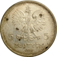 II RP 5 ZŁOTYCH 1930 SZTANDAR