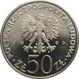 Polska, PRL, 50 zł 1983, Teatr Wielki, próba nikiel 