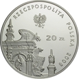 POLSKA 20 ZŁOTYCH 2008 KAZIMIERZ DOLNY st. L