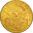 BELGIJKA USA 20 DOLARÓW 1903 S LIBERTY