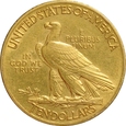USA 10 DOLARÓW 1909 INDIANIN