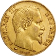 FRANCJA 20 FRANKÓW 1855 A NAPOLEON III