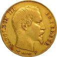 FRANCJA 20 FRANKÓW 1856 A NAPOLEON III