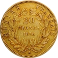 FRANCJA 20 FRANKÓW 1856 A NAPOLEON III