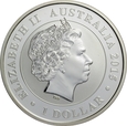 AUSTRALIA 1 DOLAR 2015 KOOKABURRA F15 st. L