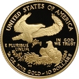 USA 10 DOLARÓW 2007 LIBERTY 1/4 oz. PROOF st. 1