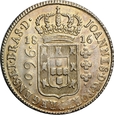 BRAZYLIA 960 REIS 1816 JAN VI REGENT