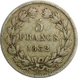 FRANCJA 5 FRANKÓW 1832 T LUDWIK FILIP I