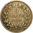 FRANCJA 5 FRANKÓW 1832 B LUDWIK FILIP I