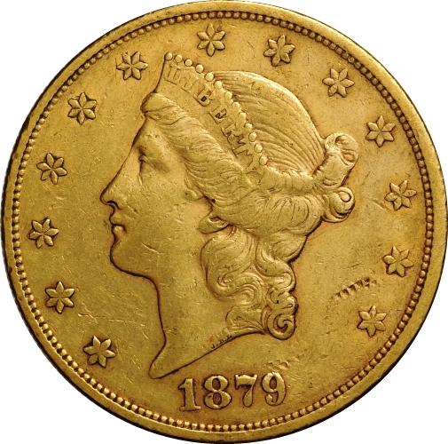 USA 20 DOLARÓW 1879 S LIBERTY