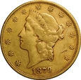 USA 20 DOLARÓW 1879 S LIBERTY