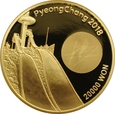 KOREA PŁD. 20000 WON 2016 PYONGCHANG SKOKI NARCIARSKIE st. L