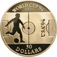 WYSPY COOKA 50 DOLARÓW 1992 WORLD CUP 1994 st. L