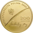 POLSKA 200 ZŁOTYCH 2005 MIKOŁAJ REJ st. L