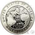 USA, 1/2 dolara, 1995, Igrzyska Olimpijskie Atlanta