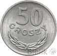 POLSKA - PRL - 50 GROSZY - 1972 - Stan: 1-/2+