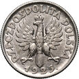 3. II RP, 1 złoty 1925, Żniwiarka