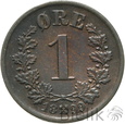 NORWEGIA - 1 ORE - 1899