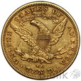 USA, 10 dolarów, 1893 CC, Liberty head