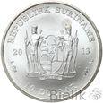 212. Surinam, 10 dolarów, 2013