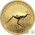 Australia, 50 dolarów 2008, kangur, 1/2 uncji Au999