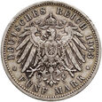 Niemcy, Badenia, Fryderyk I, 5 marek 1903 G