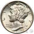 313. USA, 10 centów, 1941 (S), Merkury