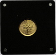 Kanada, 5 dolarów 2019, 1/10 uncji złota, liść klonu
