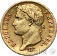Francja, Napoleon I, 20 franków, 1813 A