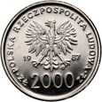 PRL, 2000 złotych 1987, Jan Paweł II, Nikiel