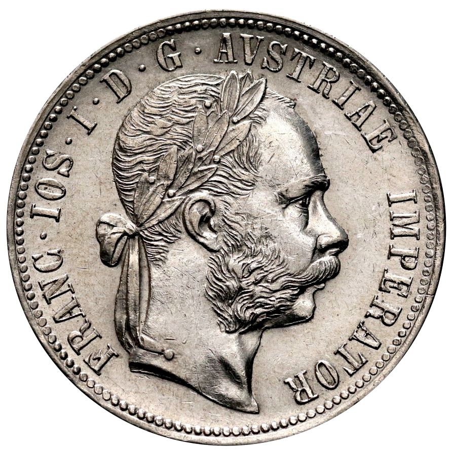 143. Austria, Franciszek Józef I, 1 floren 1888