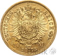 Niemcy, Prusy, Wilhelm I, 10 marek, 1873 C