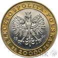 Polska, 20000 złotych, 1991, 225 lat Mennicy Warszawskiej