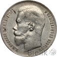 28. Rosja, 1 rubel, 1899 **, Mikołaj II